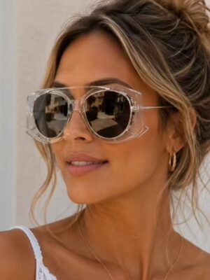Clear Frame Sunglasses