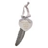 I Have A Guardian Angel I Call Him Dad Memorial Feather Plaque