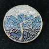 Mixed Blue Ombre Silver Tree Magnetic Broach