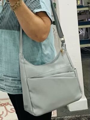 Soft Multi Pocket Faux Leather Essential Crossbody Bag Various Colours