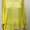 Yellow Or White Popcorn Top With Separate Under Vest