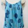 Circle Print Spaghetti Strap Vest Top Various Colours