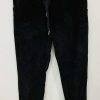 Regular Black Corduroy Magic Trousers