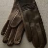 Brown PU Gloves