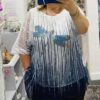 Blue Dragonfly Printed Top