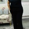 Black, Or Beige 2 Piece Co Ord Set
