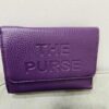 "The Purse" Flap Over Purse In Silver, Purple, And Pink