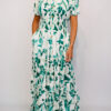 Colour Fade Floral Print Maxi Dress Various Colours