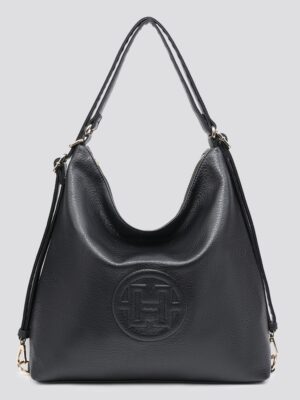 Black Tote Bag That Turns Into A Rucksack
