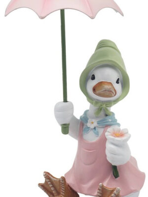 Rainy Day Cute Duck Figurine