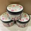 Spring Floral Tin Candle