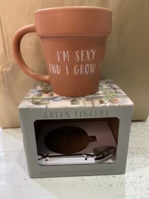 "I'm Sexy And I Grow It" Mug And Spoon Set