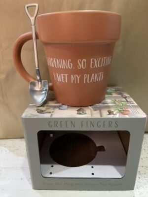 Gardening, So Exciting I Wet My Plants Mug And Spoon Set