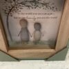 "To The World" Wooden Mum Pebble Plaque