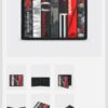 Men's Black Horror Bookworm Two Fold Wallet