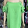 Plain Cold Shoulder, With Gold And Pearl Chain Detail Shoulder Strap Top Various Colours