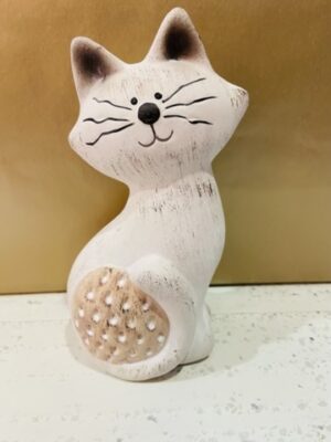 Cute Sitting Cat Ornament