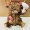 Highland Cow Hairdo Ornament