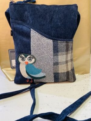 Applique Sling Owl Bag