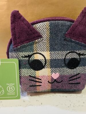 Barnes Tweed Cat Purse
