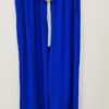 Plain Wide Leg Trousers With Rope Belt Various Colours