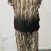 Brown Striped Ombre Trousers