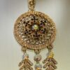 Brown Diamante Dream Catcher Key Ring/Bag Charm