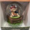Cute Highland Cow With Bagpipes Water Globe
