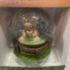 Lovely Highland Cow Holding A Heart Water Globe