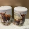 Highland Cows Salt N Pepper Pots