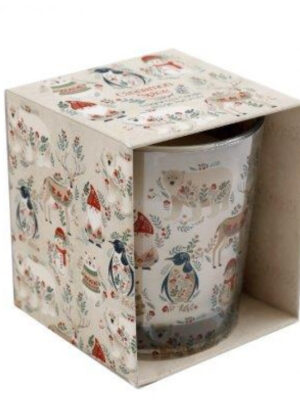 Christmas Folk Boxed Candle