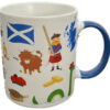Iconic Scottish Land Marks Porcelain Mug