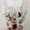 Pale Pink Mouse Print T-Shirt