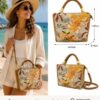Grey, Black , Or Brown Sequin Floral Beaded Handle Detail Bag Various Designs