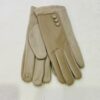 Brown Or Black Solid Colour Gloves With 3 Button Detail