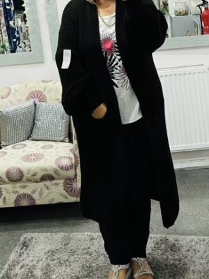 Long Open Cardigan In Various Colours