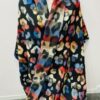 Black Animal Print  Scarf