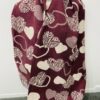 Black, Wine, Or Coffee Animal Heart Print Scarf