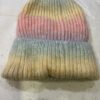 Pastel Or Blue Ombre Sequin Cashmere And Wool Mix Hat