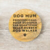 'Dog Mum' Wooden Coaster