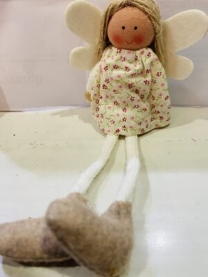 Floral Knitted Angel