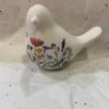 White Floral Bird
