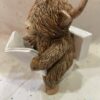 Highland Cow Reading Figure Ornament