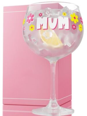 Special Mum Balloon Gin Glass, 750ml