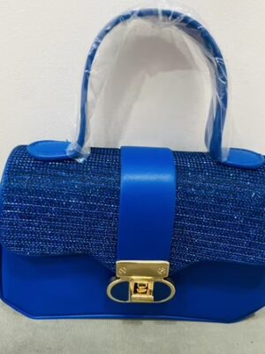 Royal Blue, Taupe, Silver, Or Gold Small Diamante Small bag