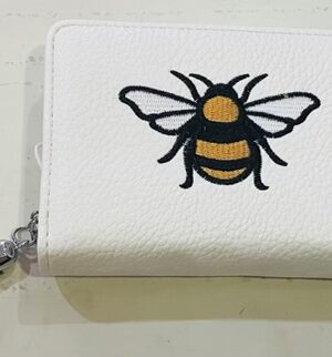 White Bee Purse