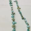 Blue, Purple, Or Grey Long Pebble Necklace