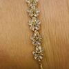 Gold Floral Diamante Bracelet