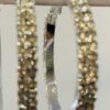 Silver Large Diamante Hoop Earrings