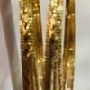 Gold 2 Strand Extra Large Hoop Earrings